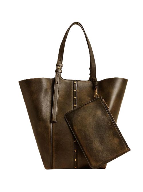 Golden Goose - vintage shopping bag metal details Golden Goose | GWA00632A00086790100 BLACK